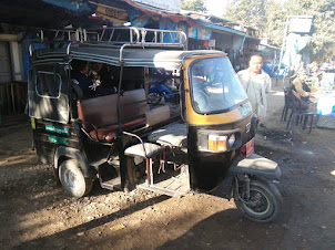 Autorickshaw ride from Namphalong to Tamu in Myanmar.