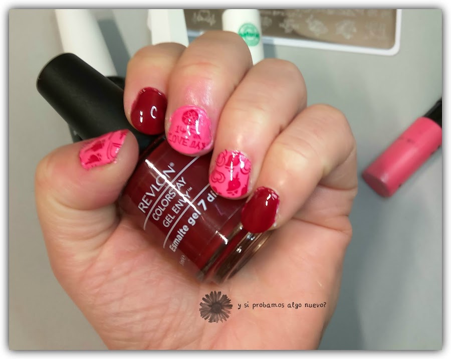 manicuras para San Valentín