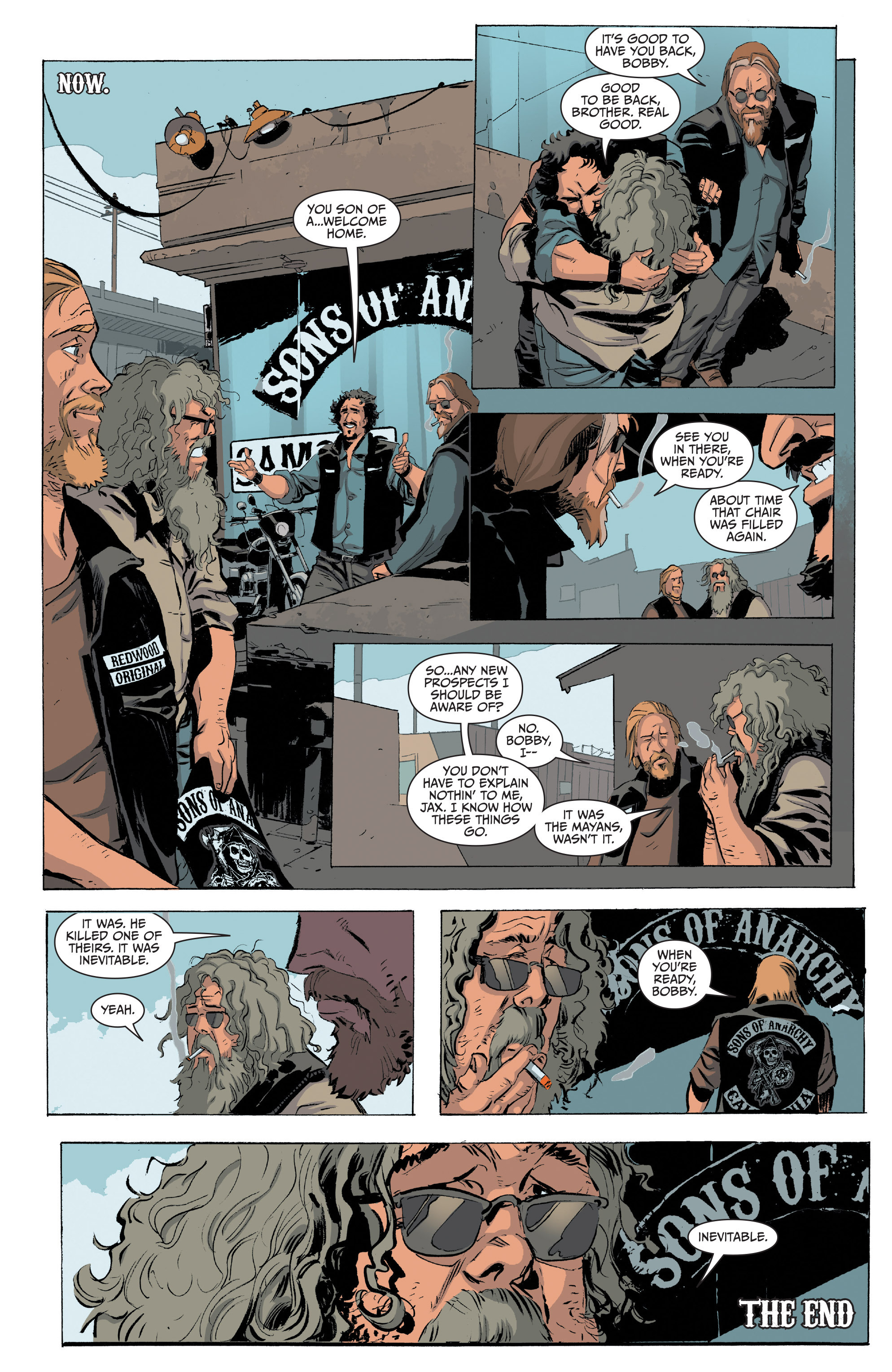 Read online Sons of Anarchy comic -  Issue #22 - 24