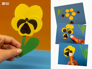 paper craft Passo a Passo: Como fazer flores e animais com cartolina (paper craft)