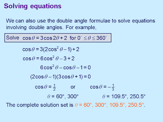 Math12: Chapter 4- Trigonometry