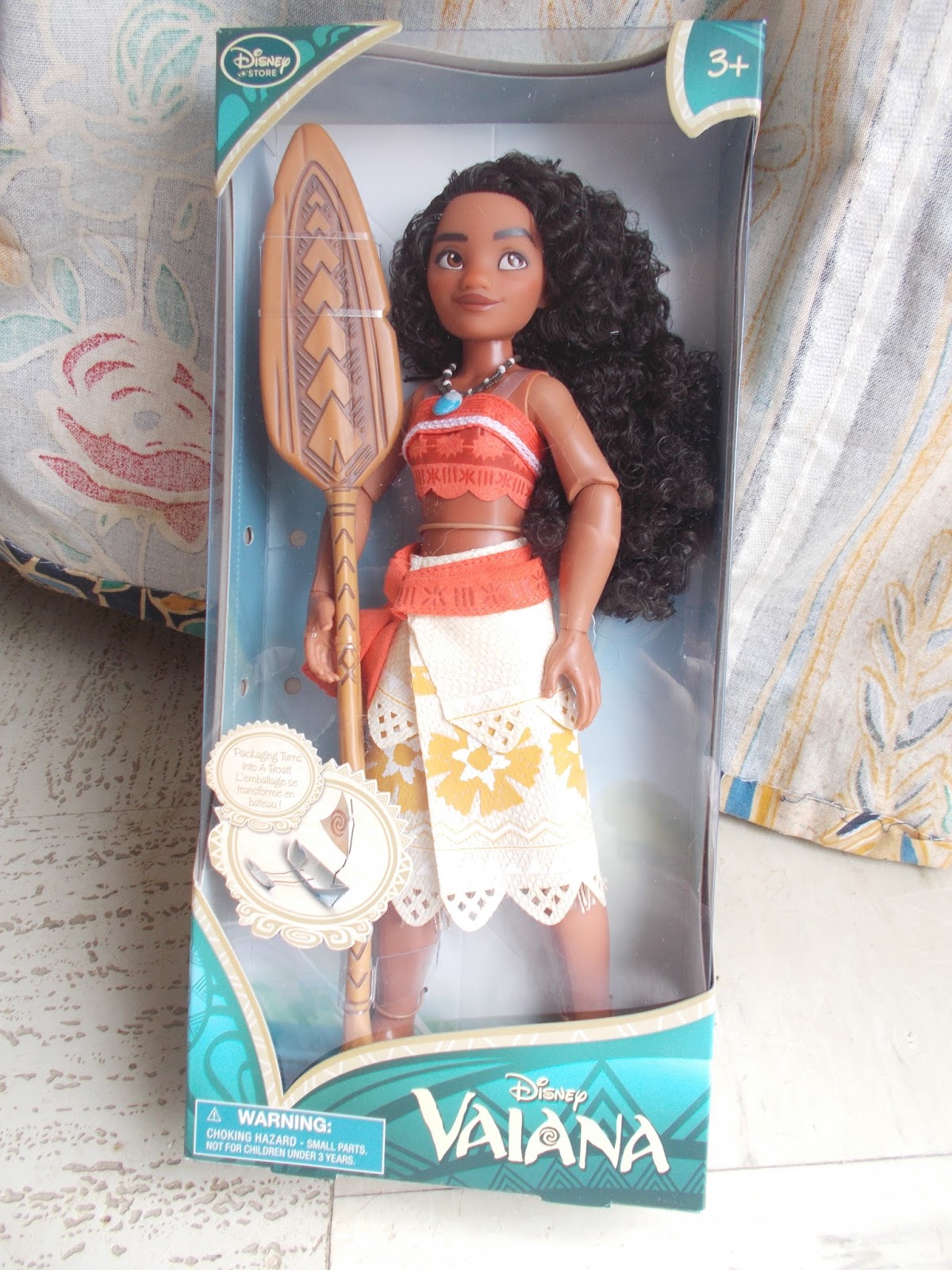 Le monde des poupées Disney: poupée Vaiana Classique disney store/ Doll  Moana classic