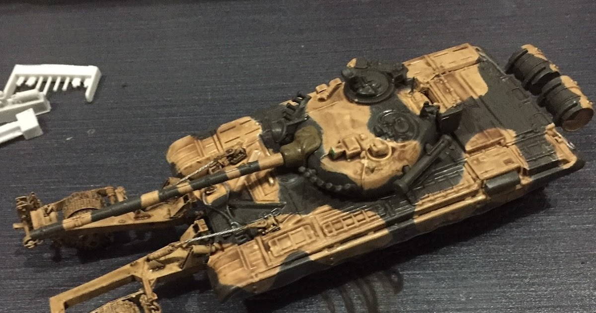 A Fist Full of Plastic T72 with KMT7 Mine Rollers