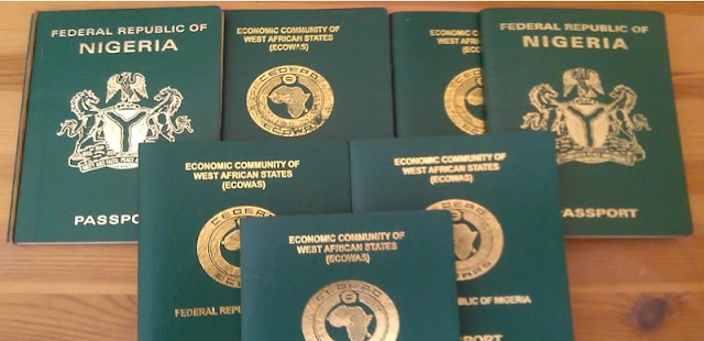 Cost Of New Nigerian International Passport By Categories