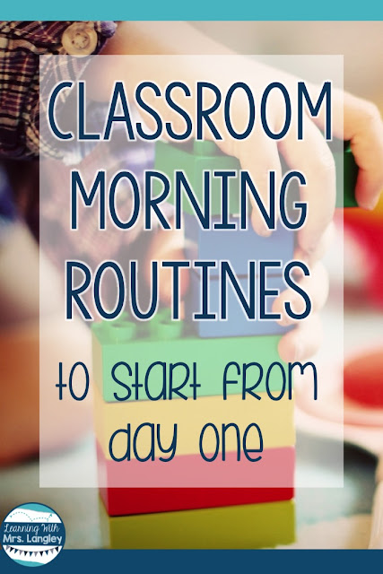 Preschool and Kindergarten classroom management is all about routines and procedures. How you transition from circle time to learning activities can be a struggle but these 5 essential routines will help you launch a successful school year! 