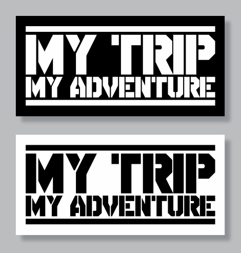 Download Logo Font Trip Adventure Belajar Coreldraw Gambar Keren