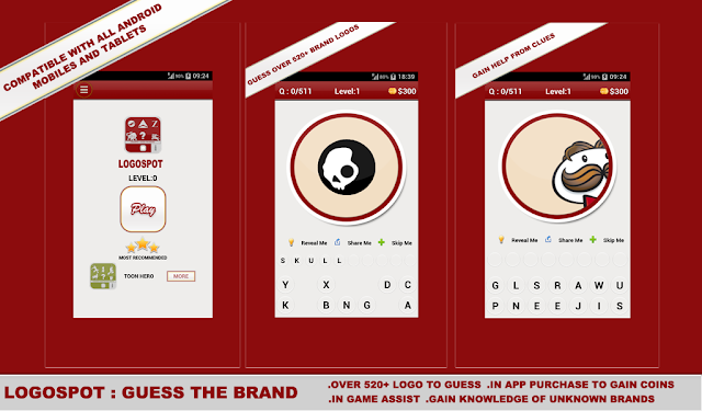 Guess The Brand Logo Quiz Game Source Code for Android 