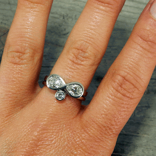 infinity engagement ring