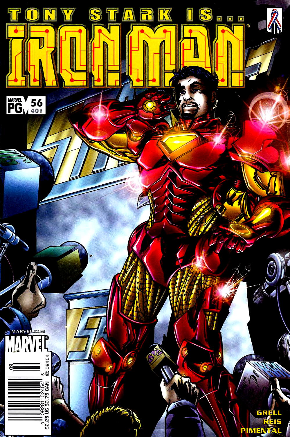 Read online Iron Man (1998) comic -  Issue #56 - 1