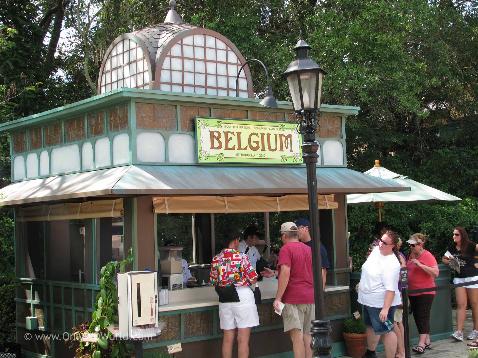 Taste Of Epcot Food & Wine Festival Belgian Waffle With Berry Compote