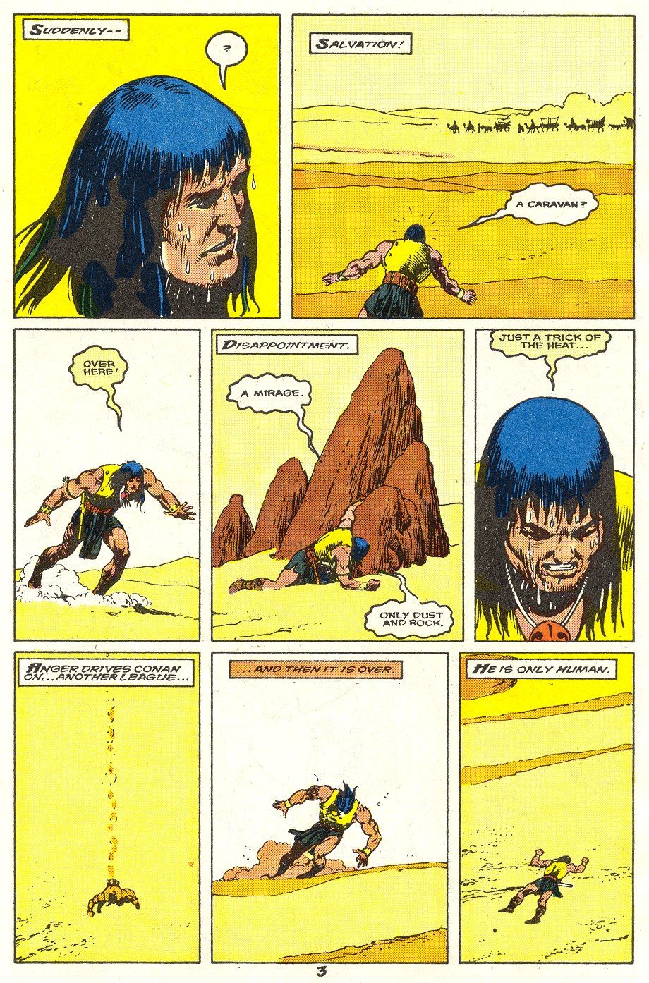 Read online Conan the Barbarian (1970) comic -  Issue #214 - 4