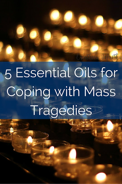 5 essential oils to help cope with mass tragedy and violence #chooselove