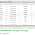 Jqgrid server side sorting and paging