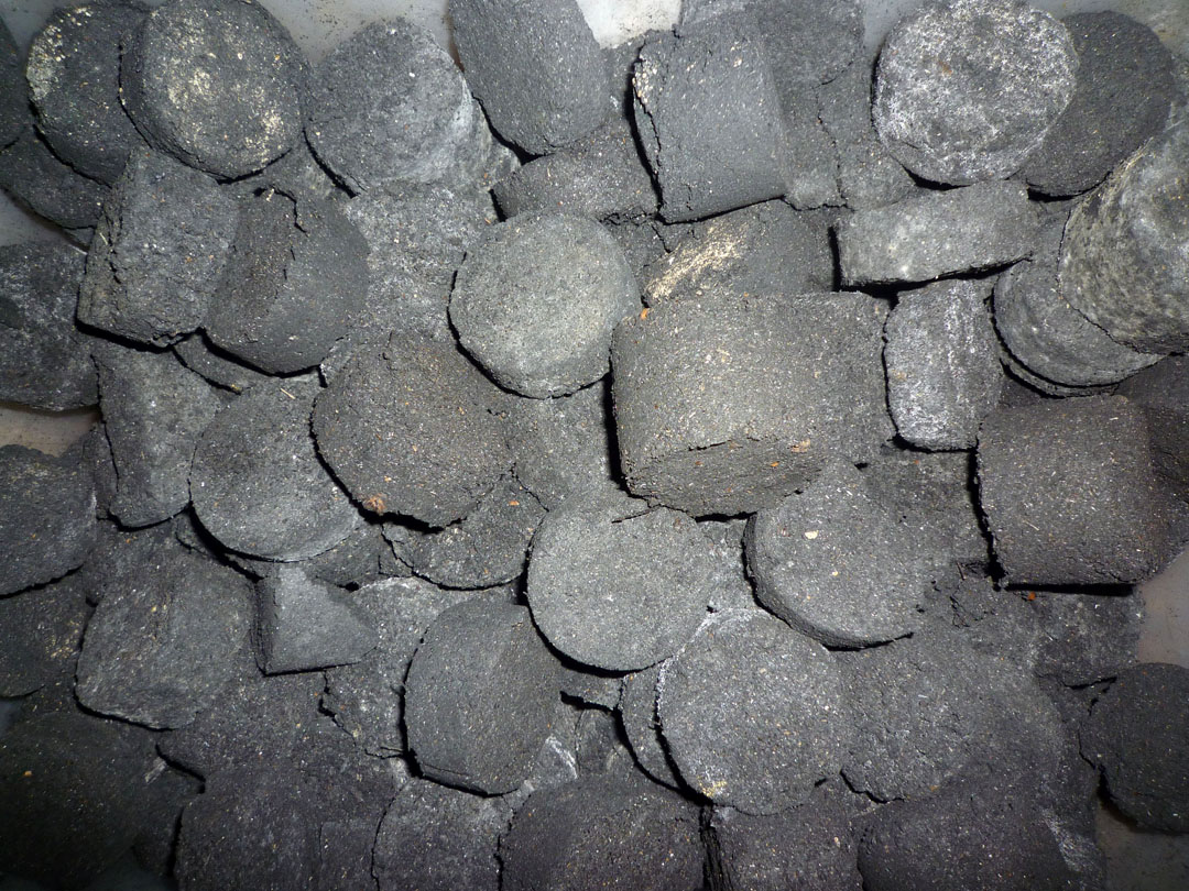 Ceramics and Art in Ghana Corn Cob Charcoal