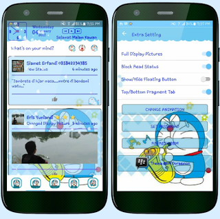 BBM Mod Doraemon Full DP Apk Terbaru http://www.androidplaystoreapp.com