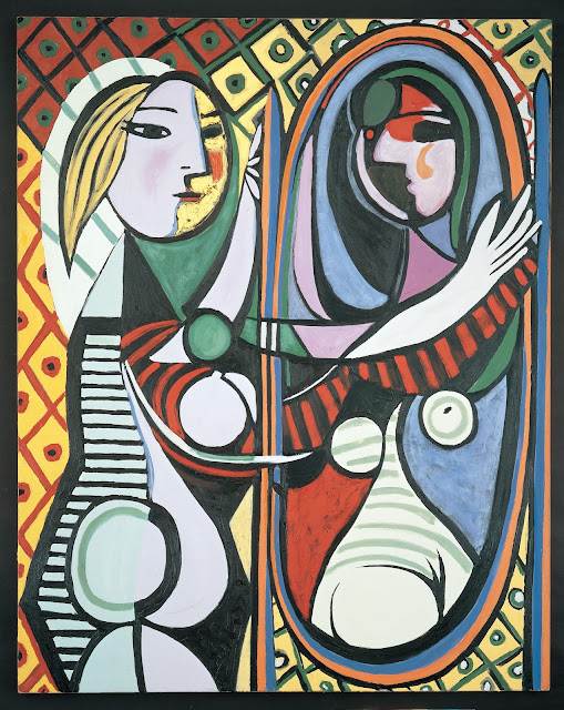 Cubism: Ten Most Famous painting/Girl Before a Mirror