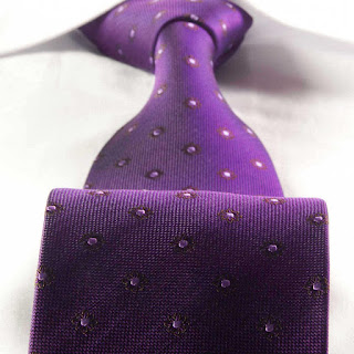Krawat z prawdziwego jedwabiu
