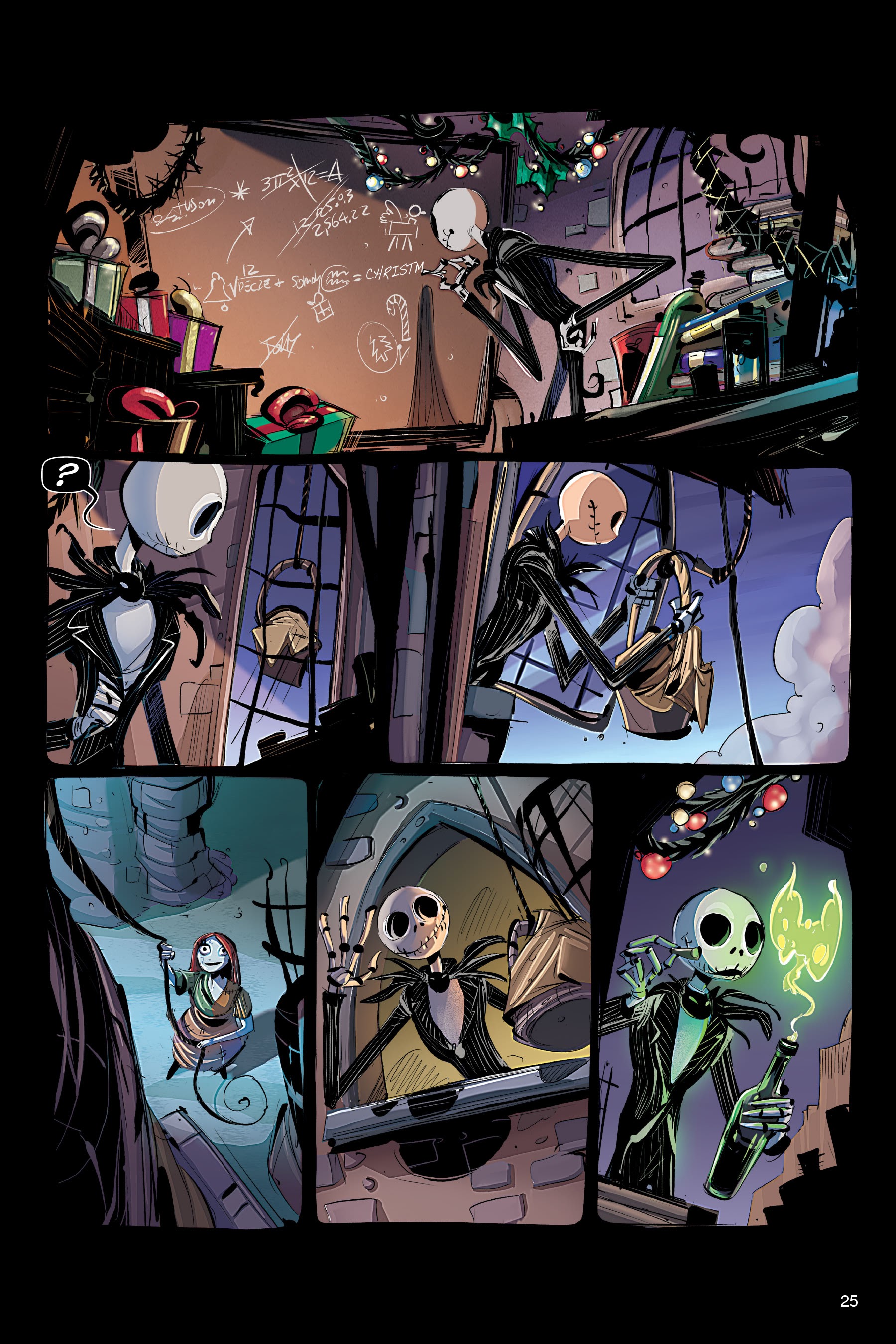 Read online Disney The Nightmare Before Christmas: The Story of the Movie in Comics comic -  Issue # Full - 24