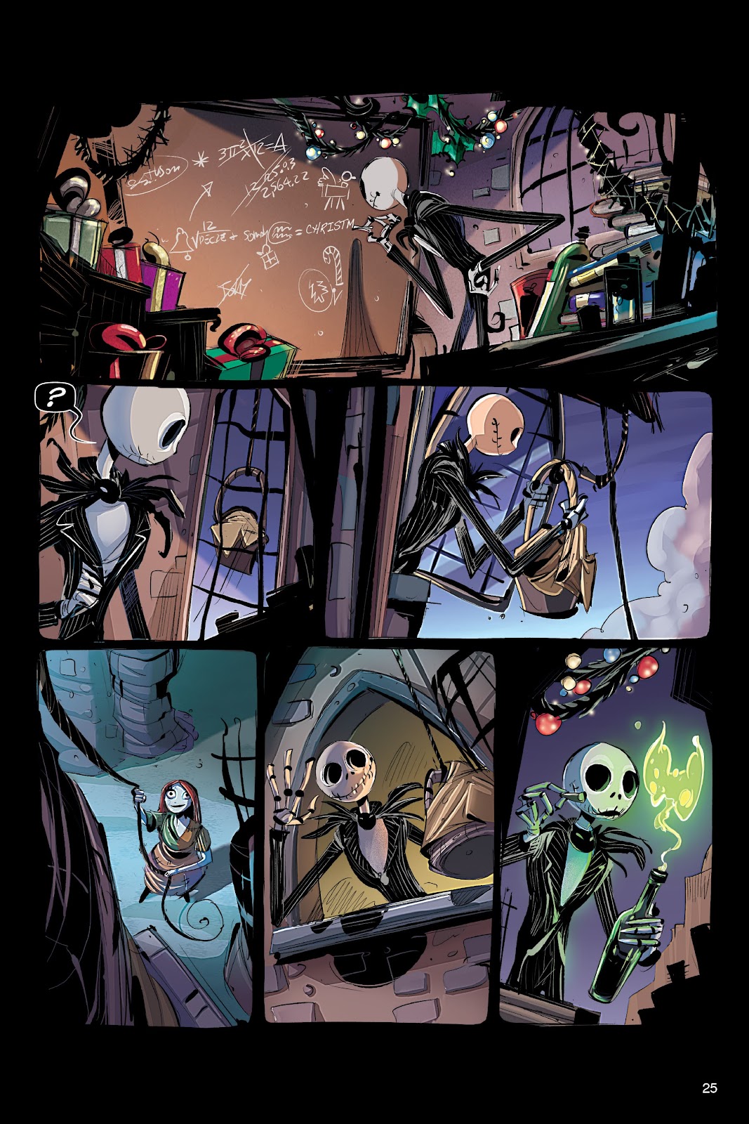 Disney The Nightmare Before Christmas: The Story of the Movie in Comics issue Full - Page 24