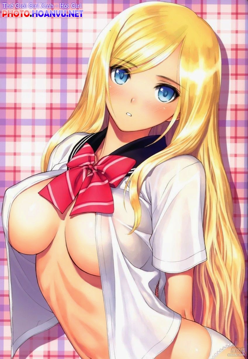 Mắt To Ngực Khủng Tiêu Chuẩn Hot Girl Anime - Ảnh Đẹp Girl Xinh