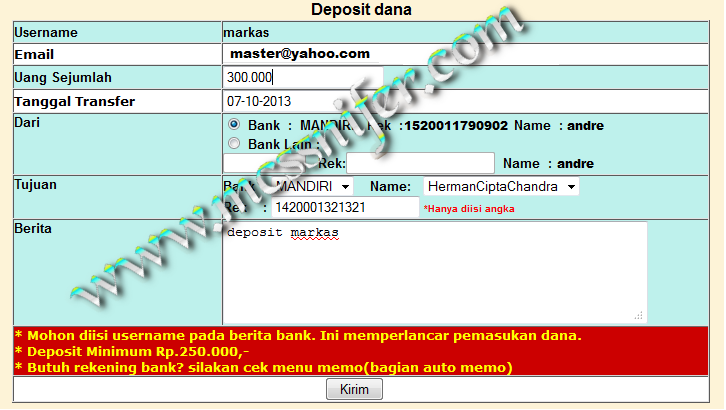 cara daftar togel lotto