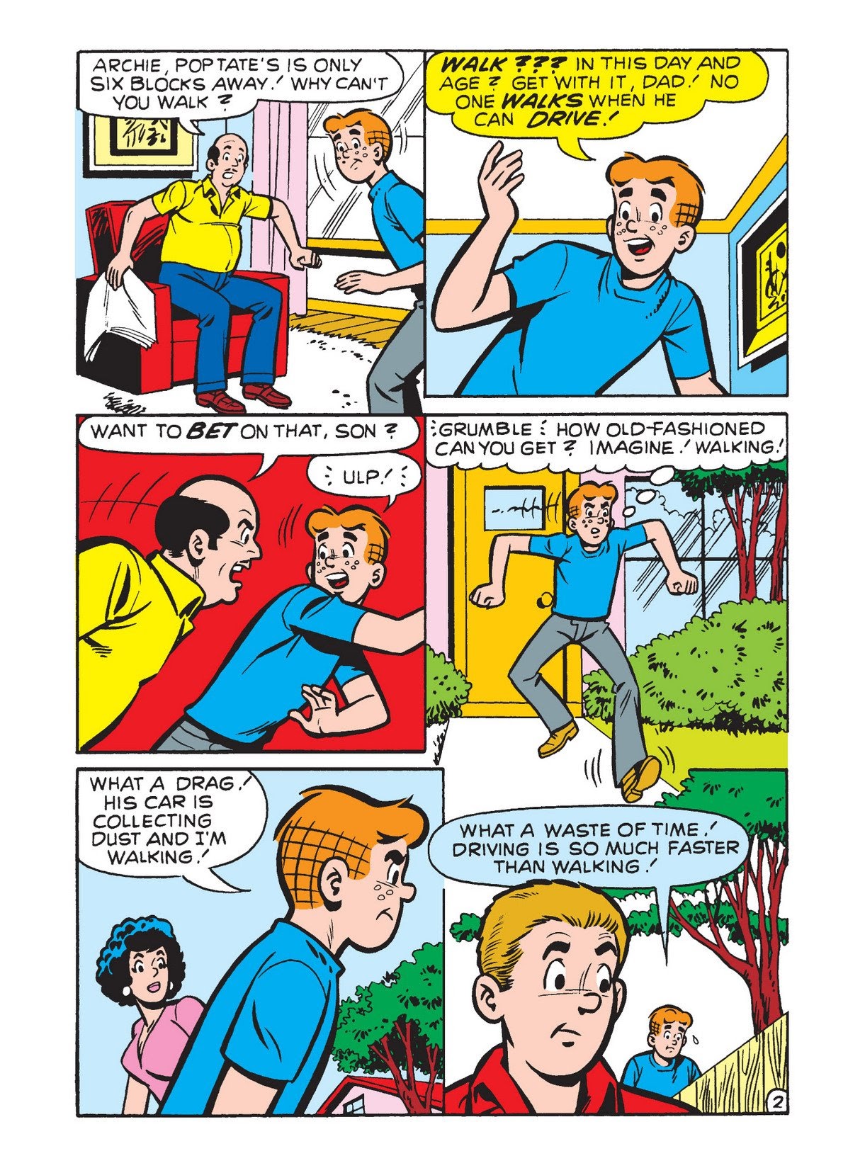 Read online Archie's Double Digest Magazine comic -  Issue #179 - 134