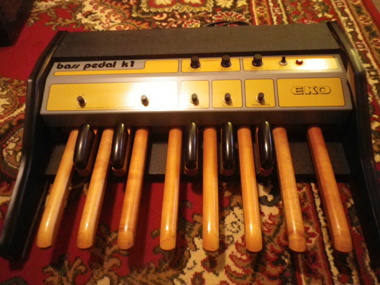 MATRIXSYNTH EKO BASS FOOT PEDALS K1 ANALOUGE BASS SYNTH PEDALS SN 0925