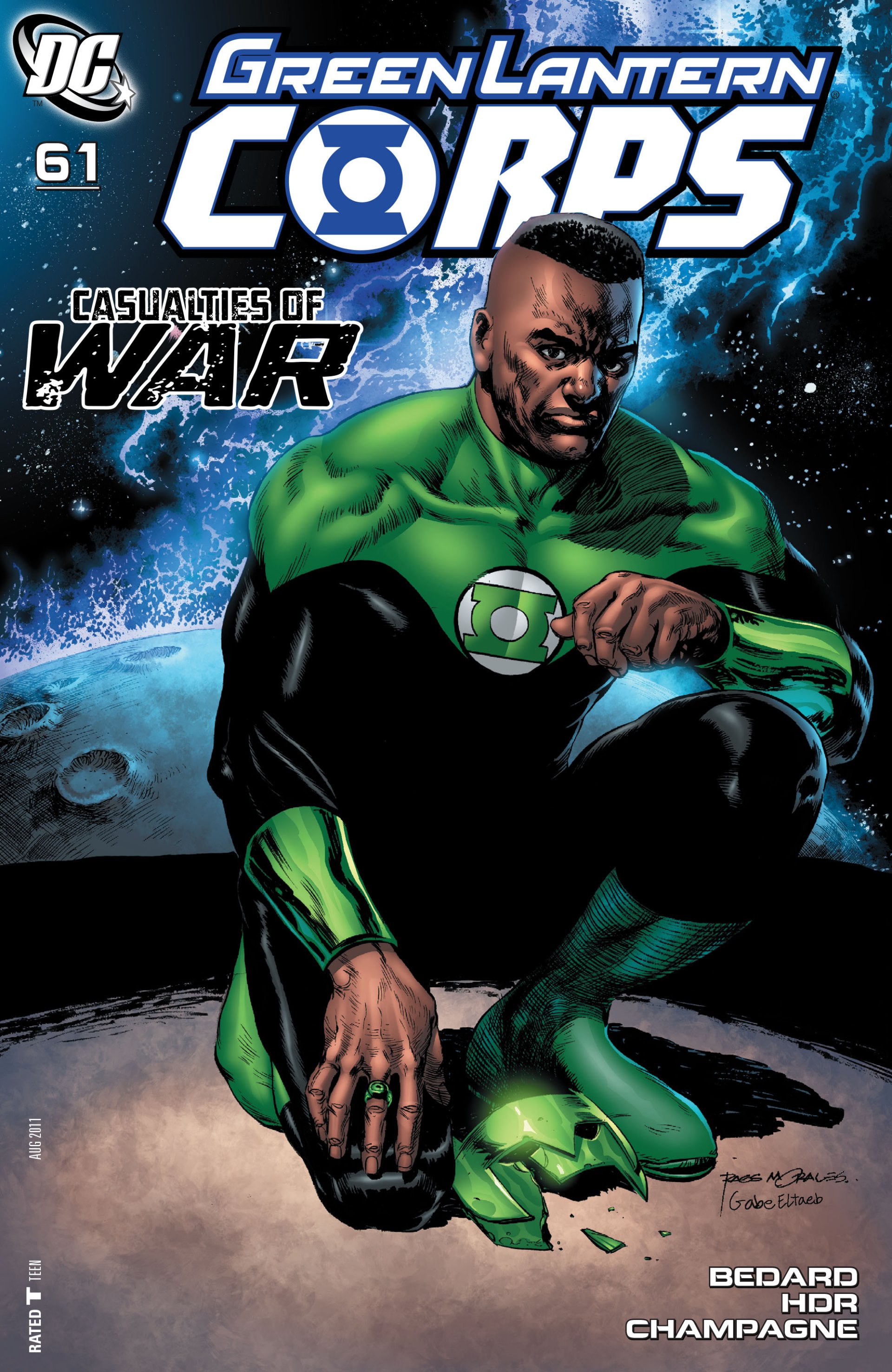 Read online Green Lantern Corps (2006) comic -  Issue #61 - 2