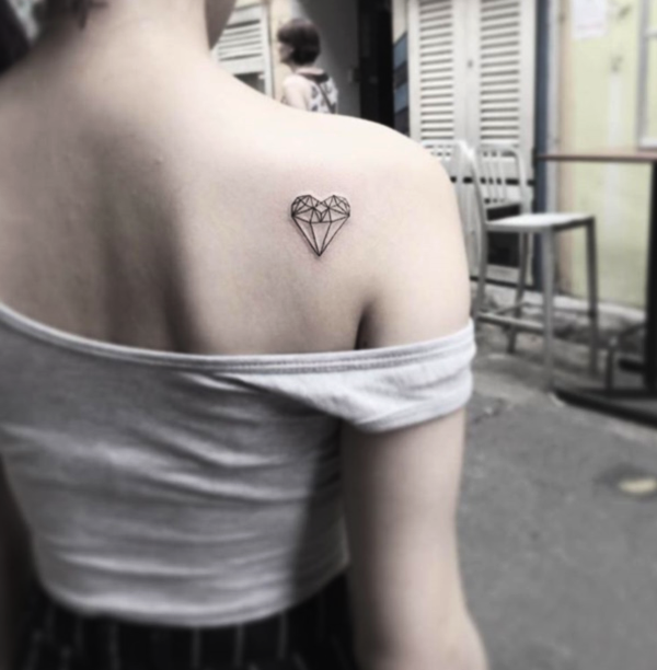 Tatuagens de coração para as mulheres Tatuagens de coração para as mulheres