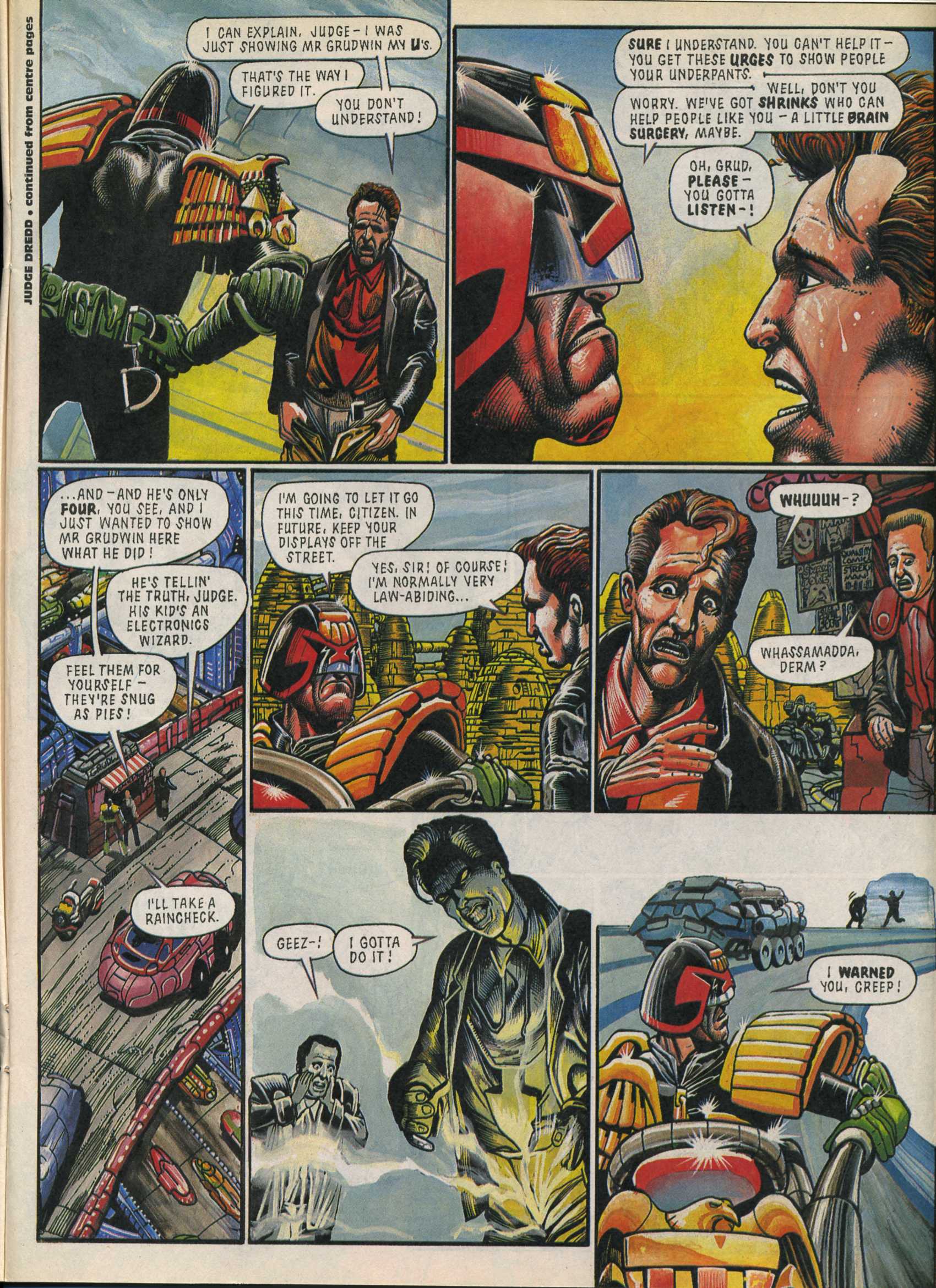 Read online Judge Dredd: The Complete Case Files comic -  Issue # TPB 13 (Part 1) - 239