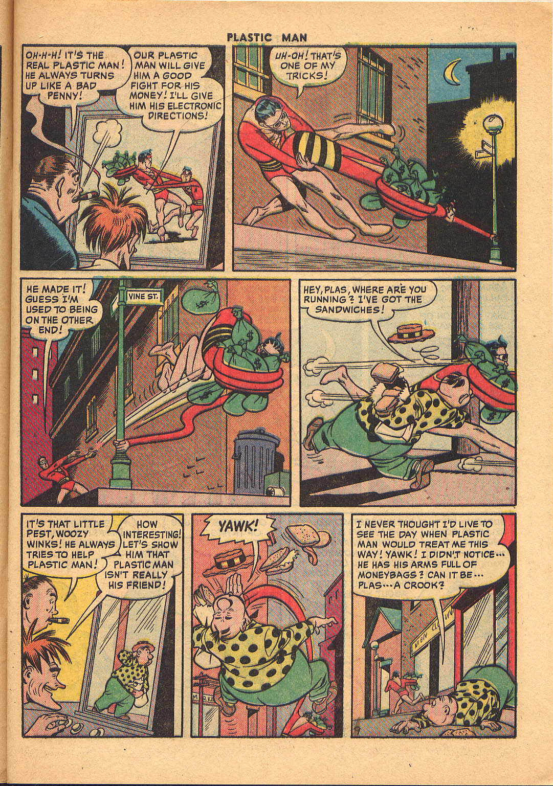 Read online Plastic Man (1943) comic -  Issue #26 - 11