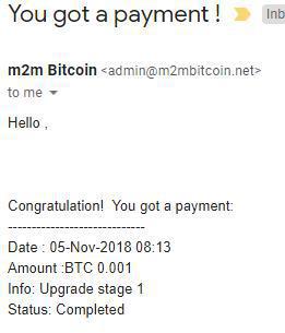 My second payment