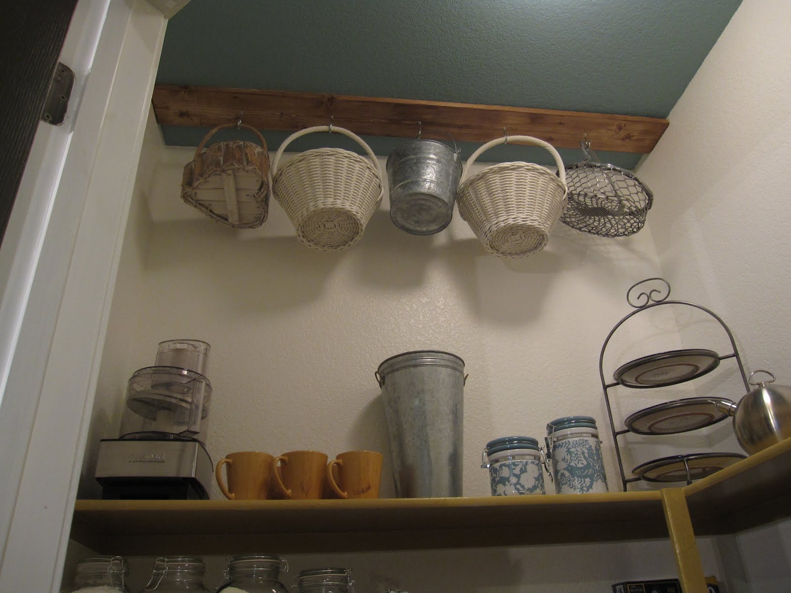 The Decorating Duchess: Pantry Hooks for Hanging Storage