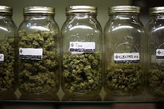 Marijuana in Jars
