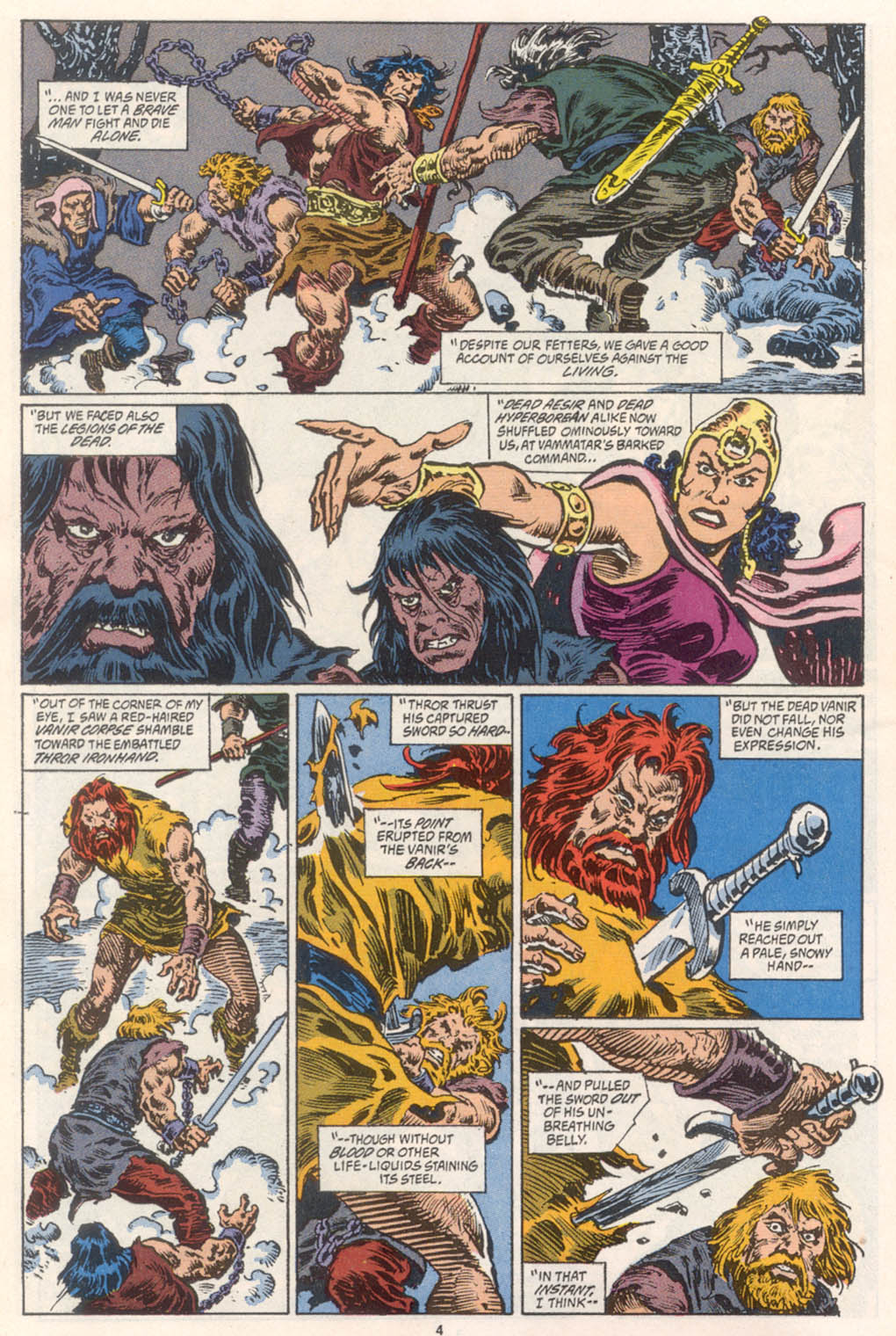 Read online Conan the Barbarian (1970) comic -  Issue #254 - 5