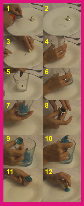 Pasos para hacer campanas de azucar