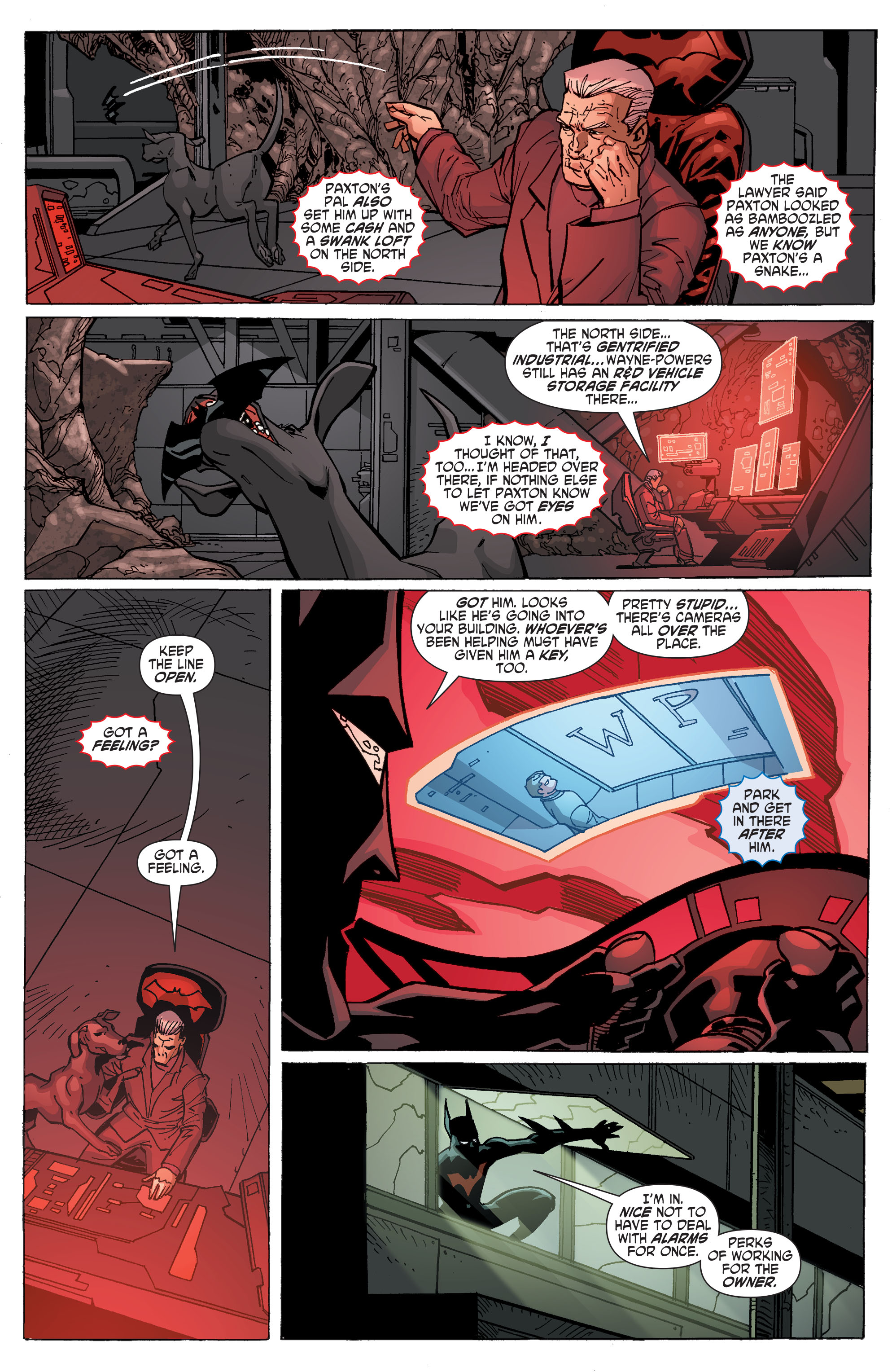 Read online Batman Beyond (2011) comic -  Issue #5 - 16