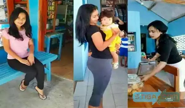 Wanita Cantik Jualan Kopi