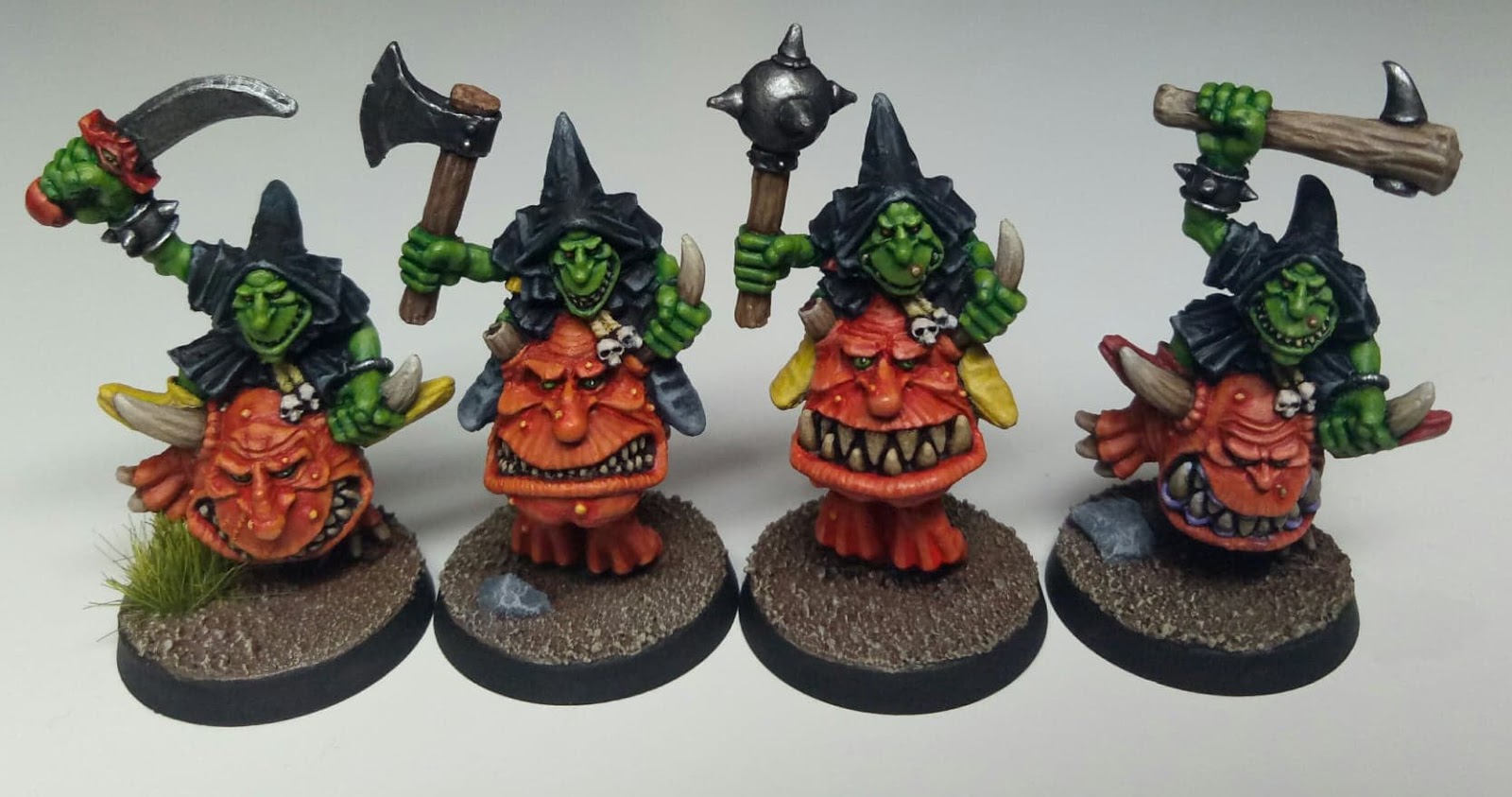 Herohammer Night Goblin Squig Hoppers Pack