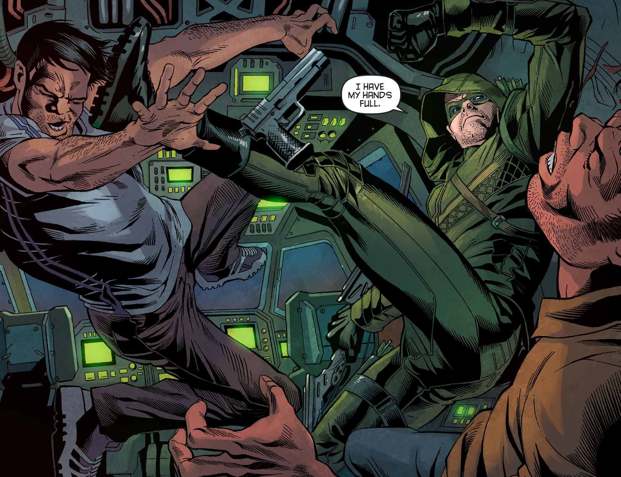 Read online Arrow: Season 2.5 [I] comic -  Issue #1 - 18