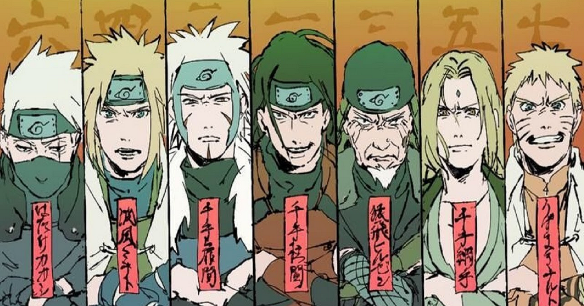 Urutan Daftar Hokage Terlemah sampai yang Terkuat di desa Konoha