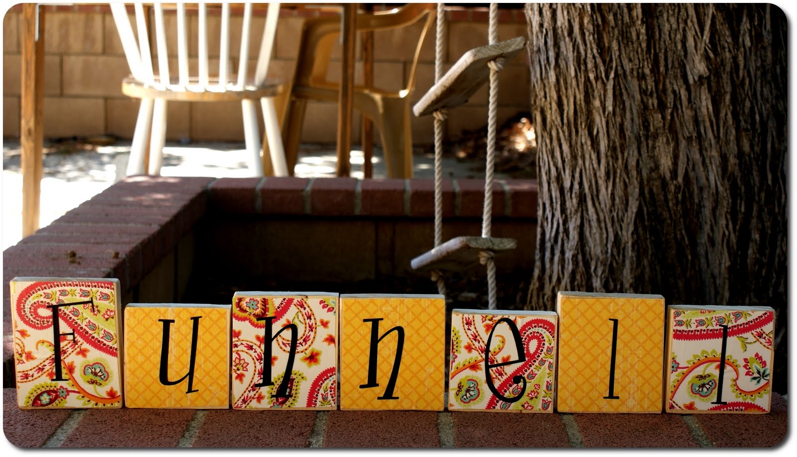 I Heart My Glue Gun: Personalized Letter Blocks