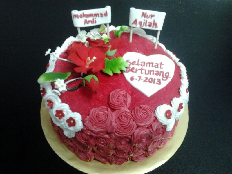 Pretty Choc Homemade Chocolate & Cakes: Kek Hantaran 