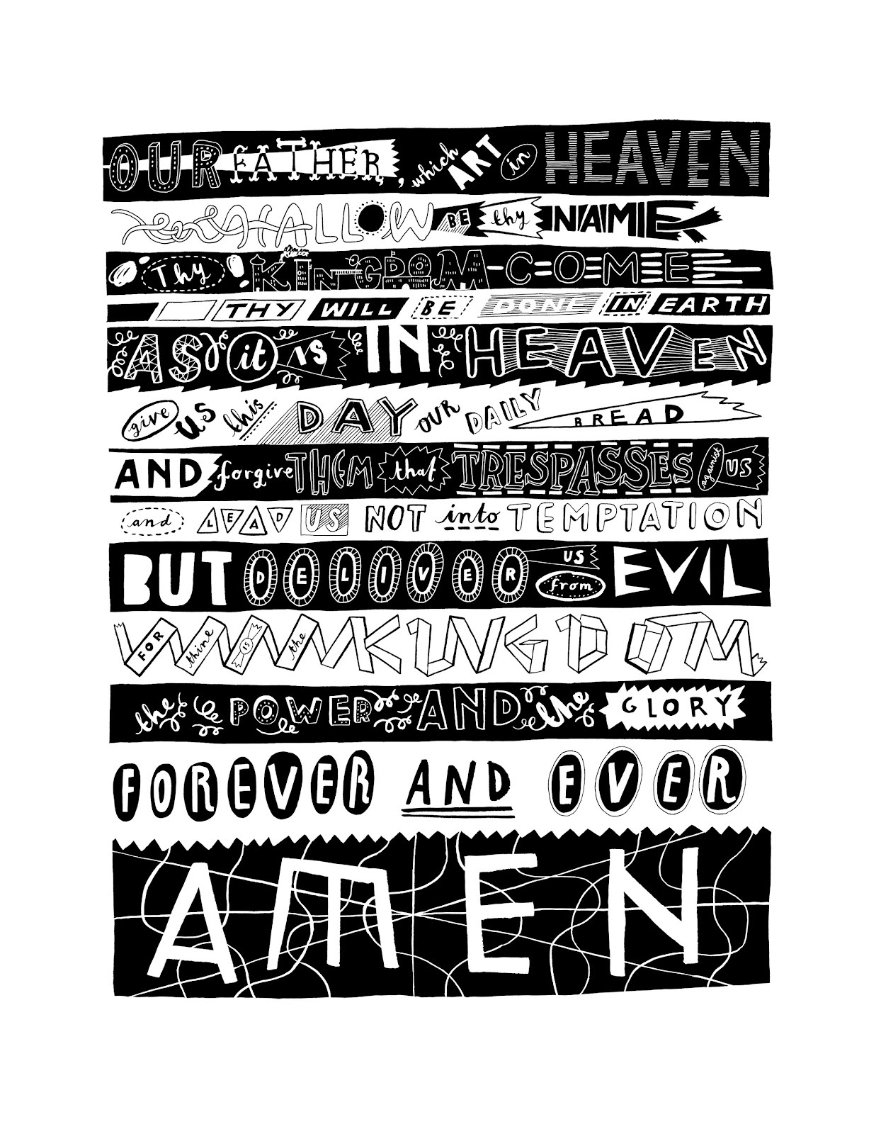 jess wilson Lords Prayer