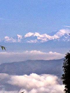 View of Mount Kangchendzonga