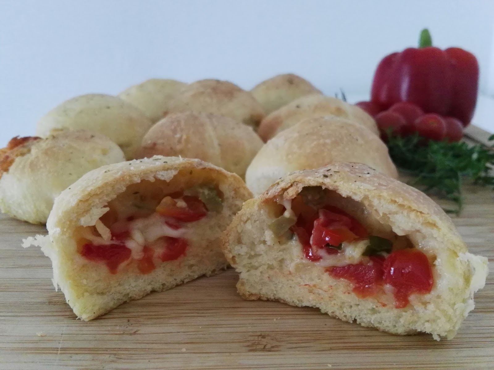 Pizzabuchteln, Buchteln einmal anders Pizzabuchteln, Buchteln einmal anders