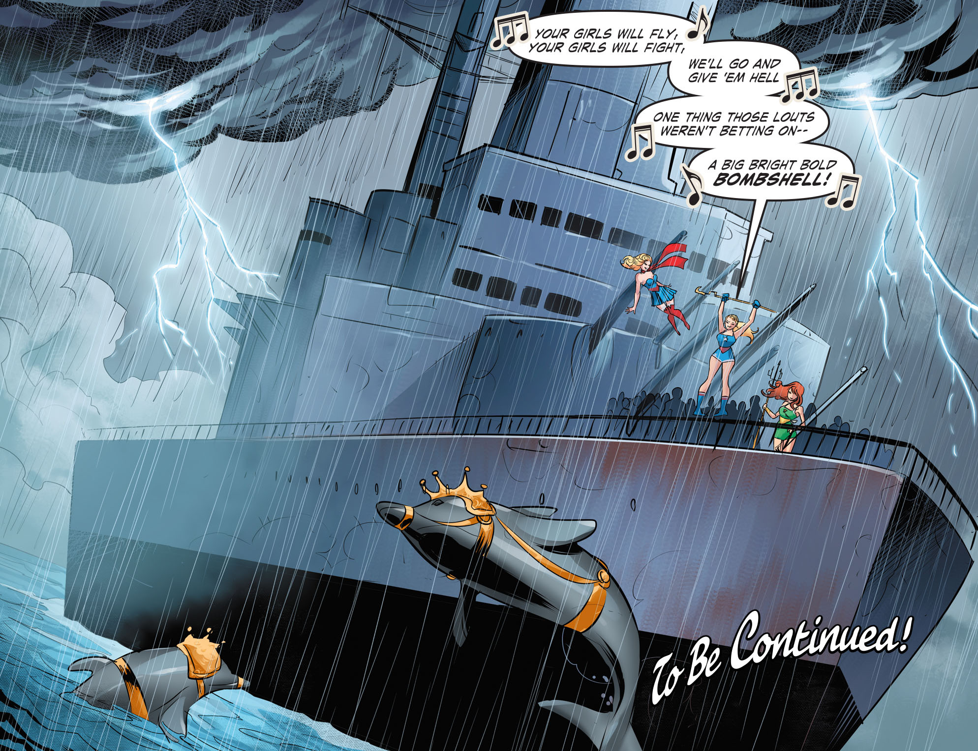 Read online DC Comics: Bombshells comic -  Issue #27 - 21