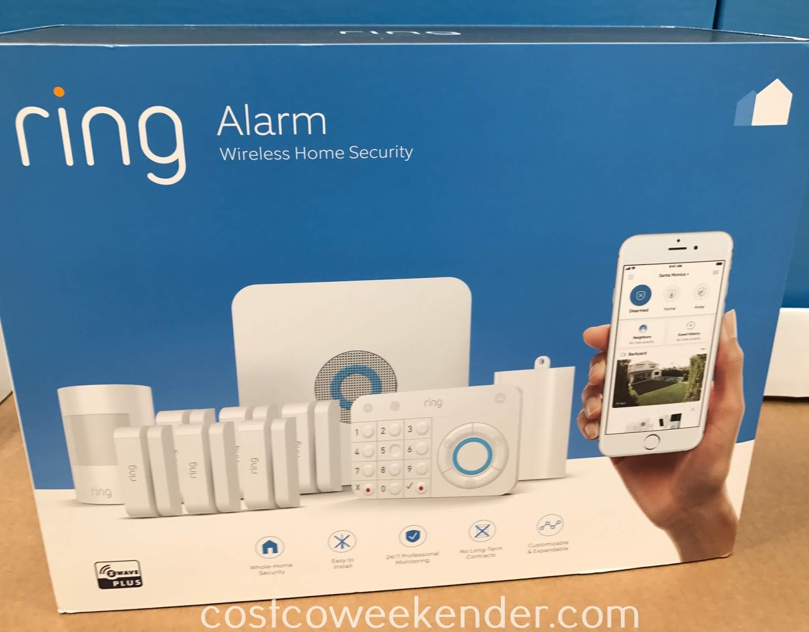 Ring Alarm Home Security System Costco Weekender