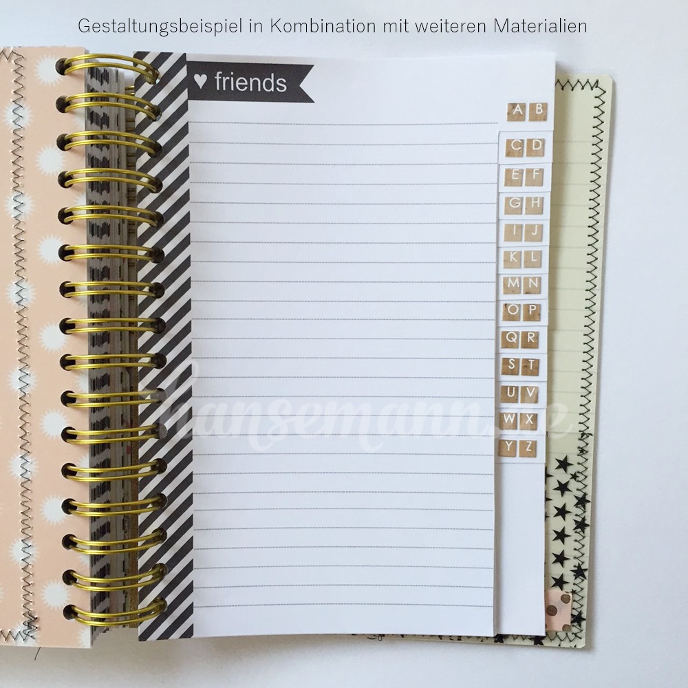 DIY Kalender - gestalte Deinen eigenen Kalender!  made-by-imme.de