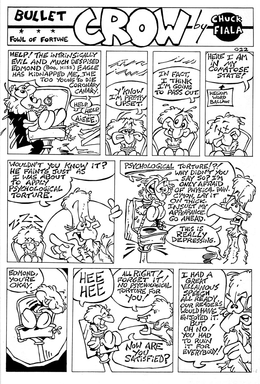 Read online Bullet Crow, Fowl of Fortune comic -  Issue #1 - 24